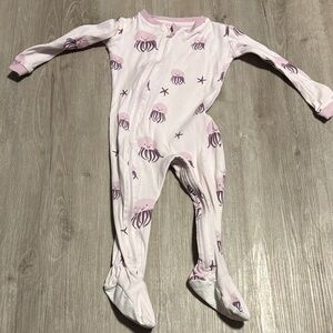 Zippy Jamz Charming Pink Octopus Kids Footie